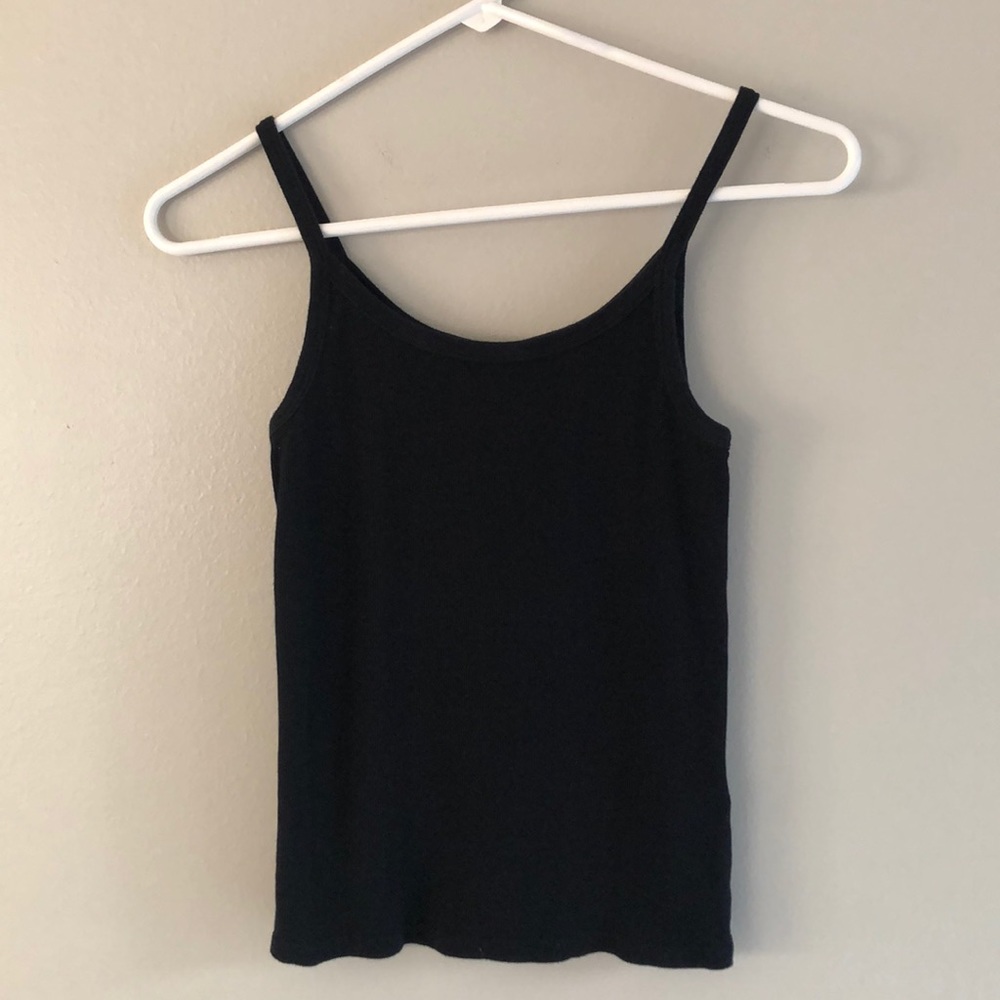 TOPSHOP Ribbed Cami Crop